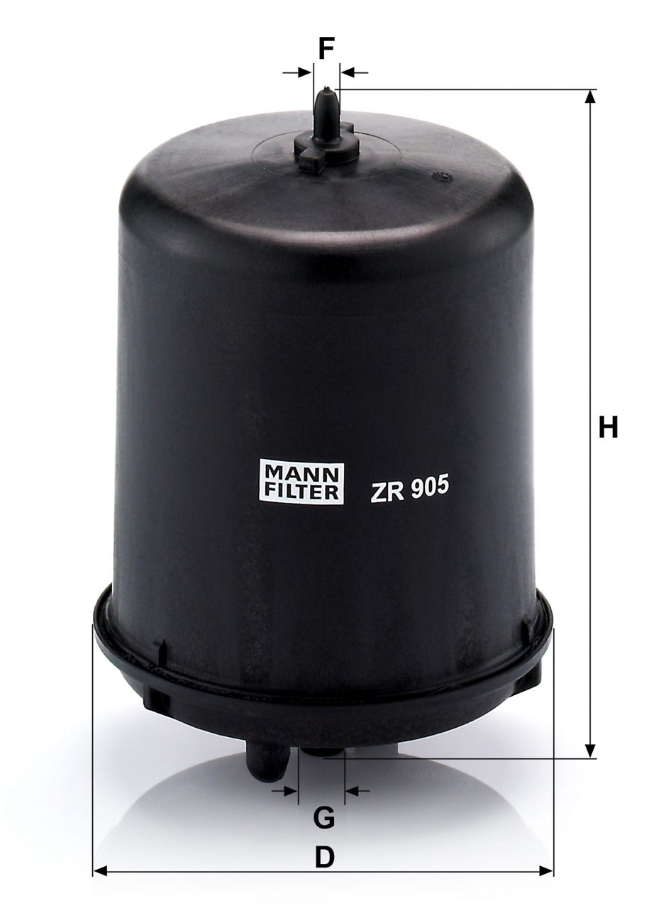 SANTRAFUJ FILTRESI DAF XF    1922496    D = 104 mm; F = 6 mm; G = 11 mm; H = 145 mm